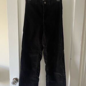 Everlane Sailor Corduroy Pant Black Sz 0